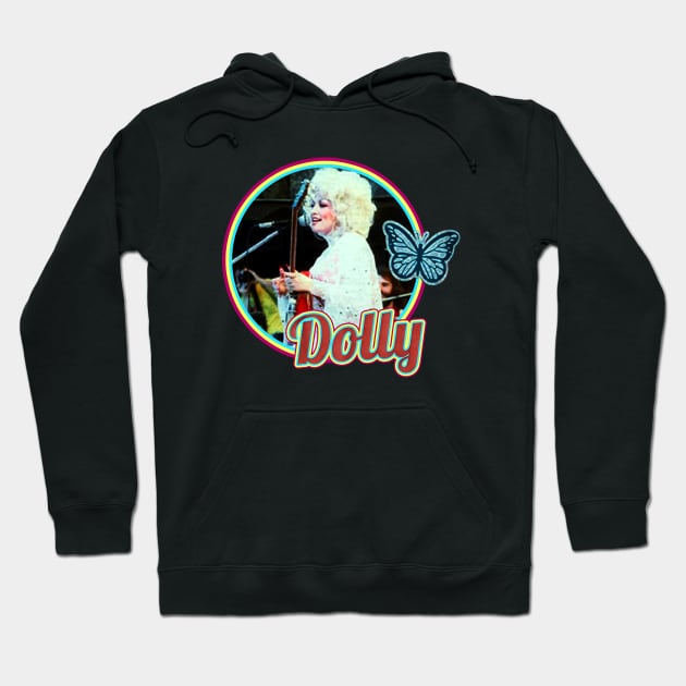 Retro dolly parton Hoodie by OcaSign